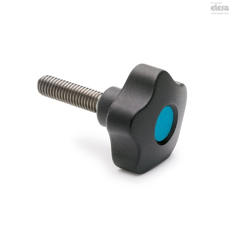 Stainless Steel Threaded Stud, With Cap, VCT.32-SST-p-M6x20-C5